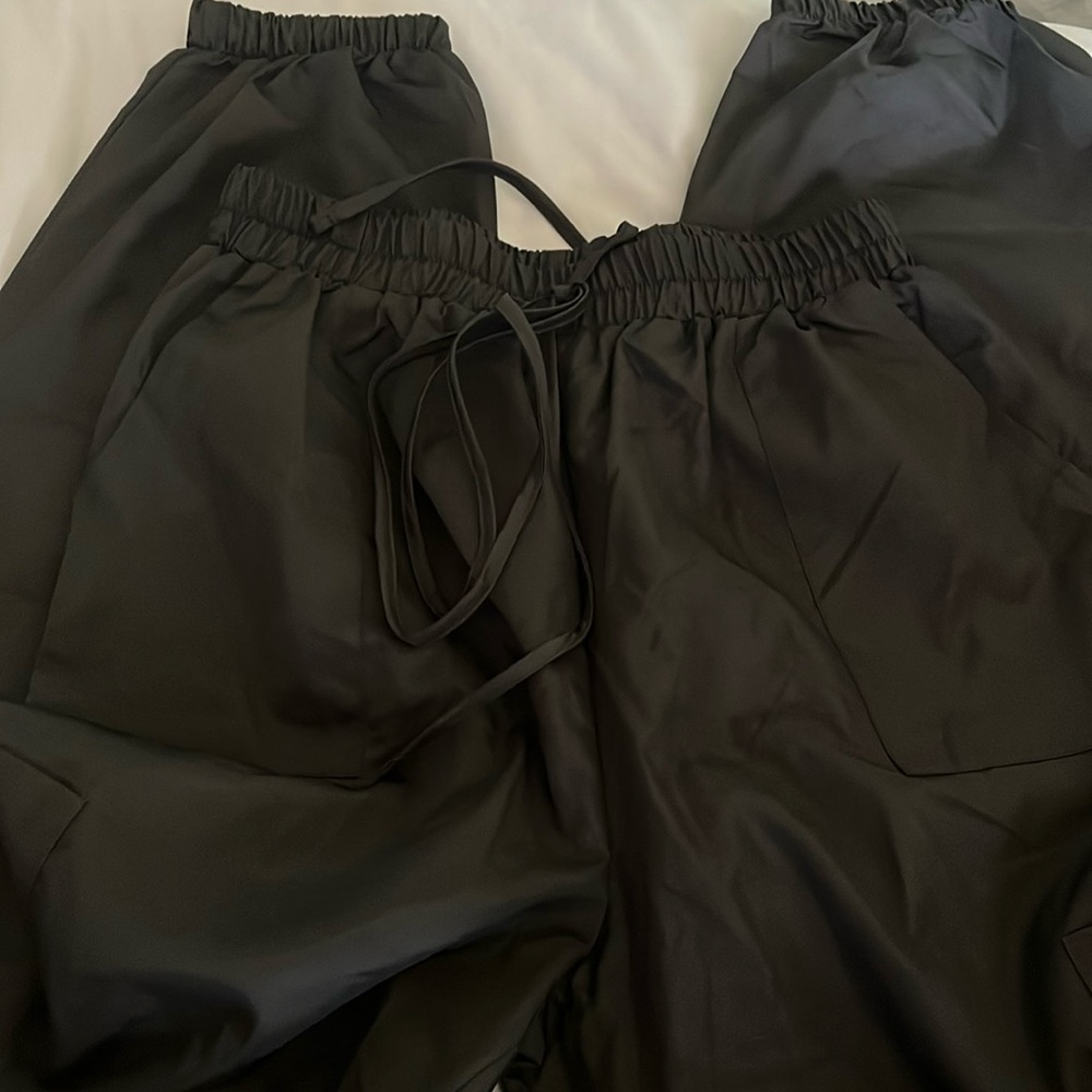 black pants